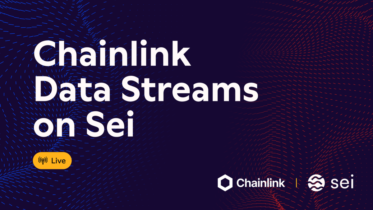 Sei Network Integra los Data Streams de Chainlink